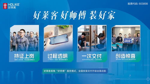 好萊客“好師傅”服務模式首發 以新材料技術推廣服務，開啟安裝交付新篇章